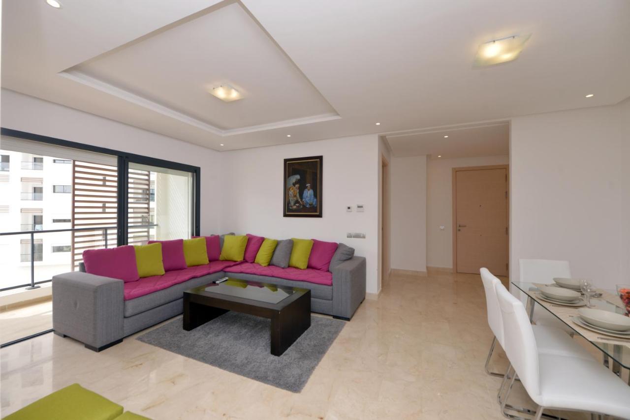 Privat Apartments Prestigia Hay Riad Rabat Exterior foto
